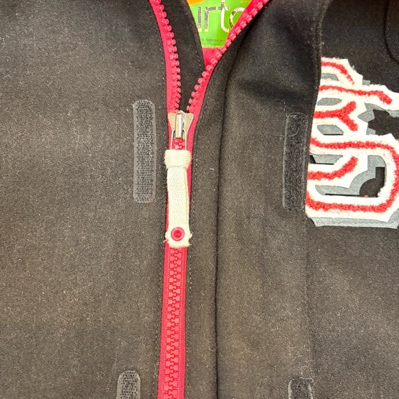 Burton DryRide Varsity Snowboard Jacket Boyfriend Fit Wool Blend Waterproof S - Picture 9 of 16